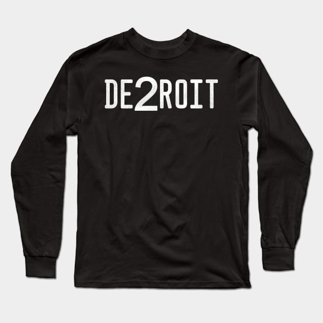 DE2ROIT *Detroiters* Long Sleeve T-Shirt by darklordpug